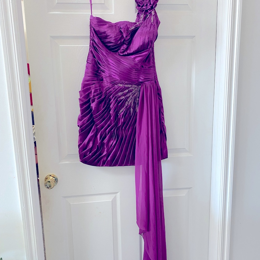 Silk aspeed dress